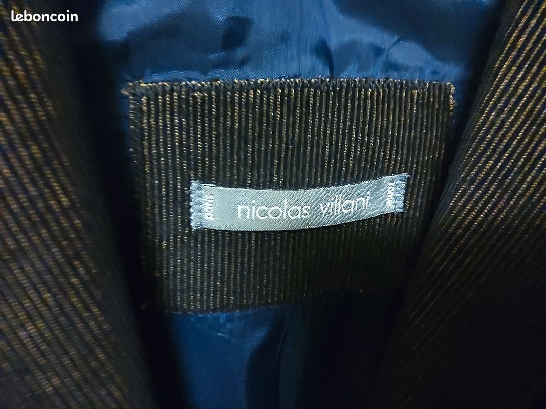 Veste taille 40 nicolas villani tres bonbetat (image 5)