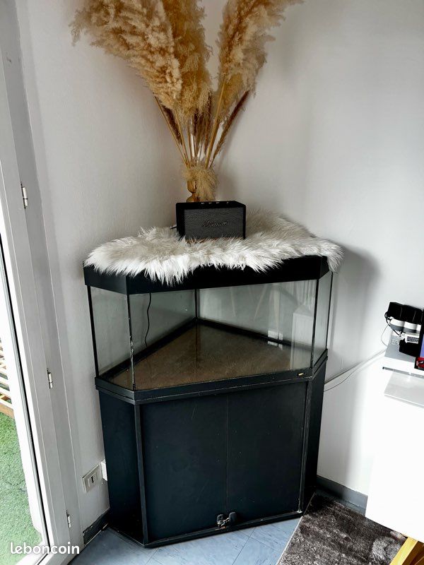 Belle Aquarium d’angle 120litres (image 1)