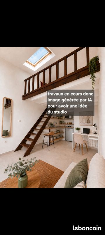 Appartement 1 pièce 20 m² · à Pau · 19,5 m² · 500 €/mois