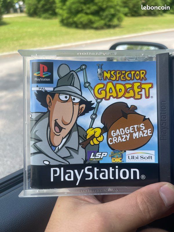 Jeu PS1 Inspecteur Gadget – Complet & Testé (PAL) – Bon état