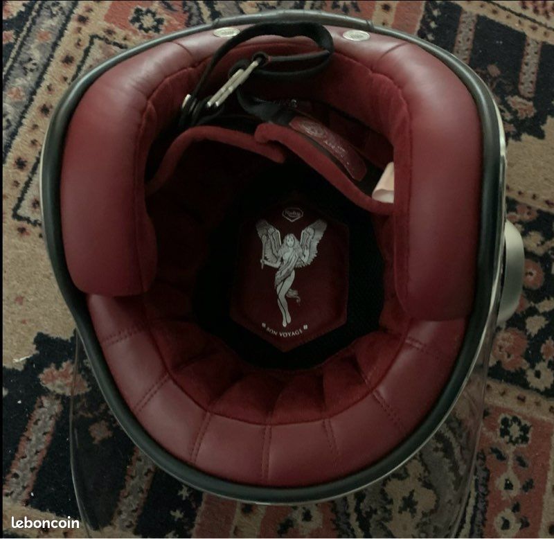 Casque de Moto Ruby Paris Belvedere St-Germain M 57-58 - Équipement moto