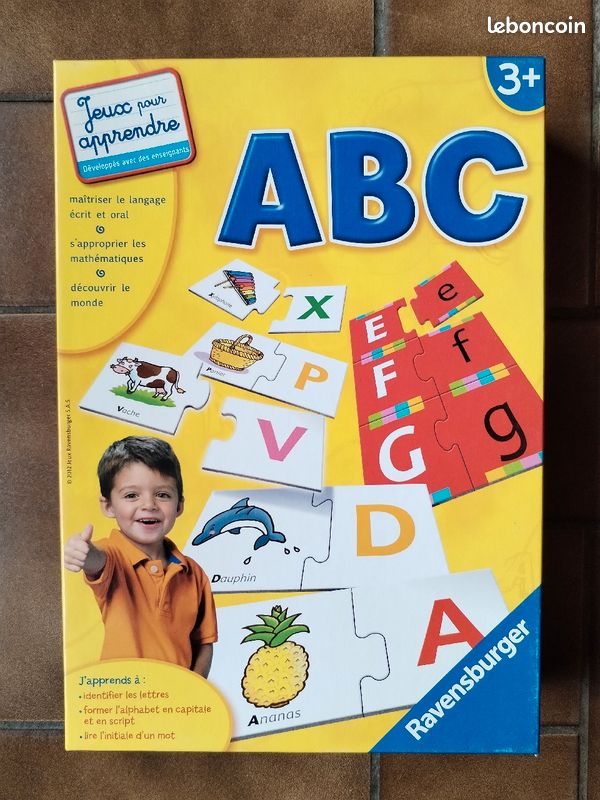 Jeu Ravensburger "Apprendre les lettres" (image 1)