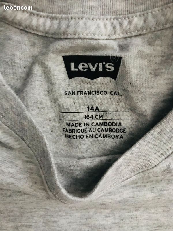 Tee-shirt garçon Lévis taille 14 ans (image 8)