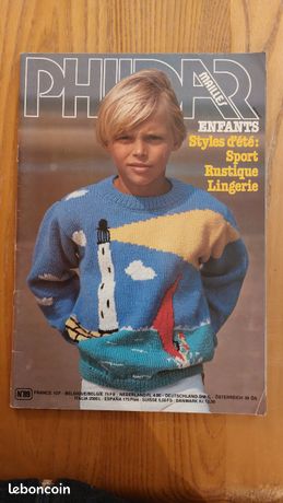 Revue De Tricot Del Duca 1972 – Collection Pulls Enfants, Occasion