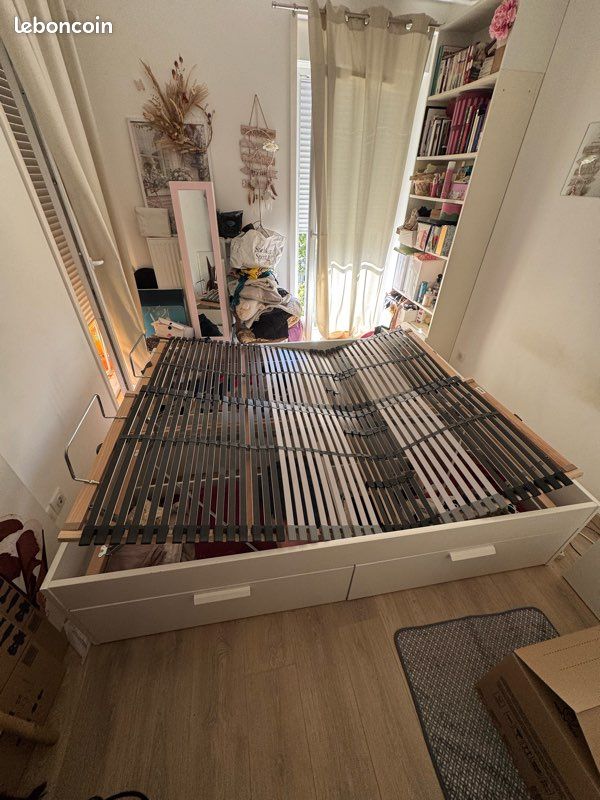 Sommier 80x200 Leirsund tête et pieds relevables (image 2)