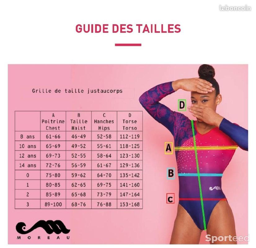 Justaucorps Neuf MOREAU (image 2)
