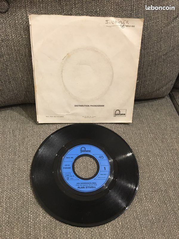 45t vinyle ALAN STIVELL - Ian Morrison reel (1973) (image 2)