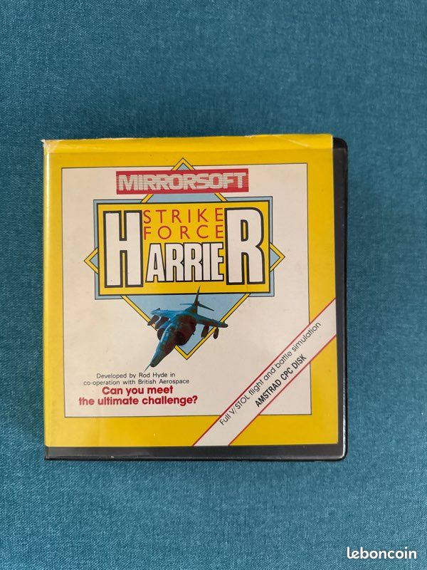 Jeu Amstrad : Harrier Strike Force ( Disquette ) (image 1)