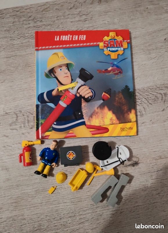 Livre Sam le pompier et accessoires (image 1)