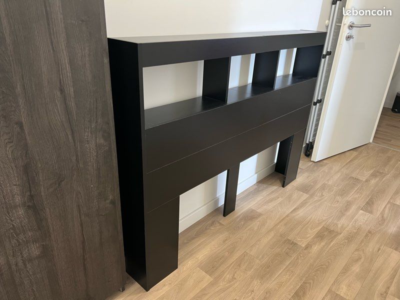 Tête de lit 🛏️ | 140cm - Noir (image 2)