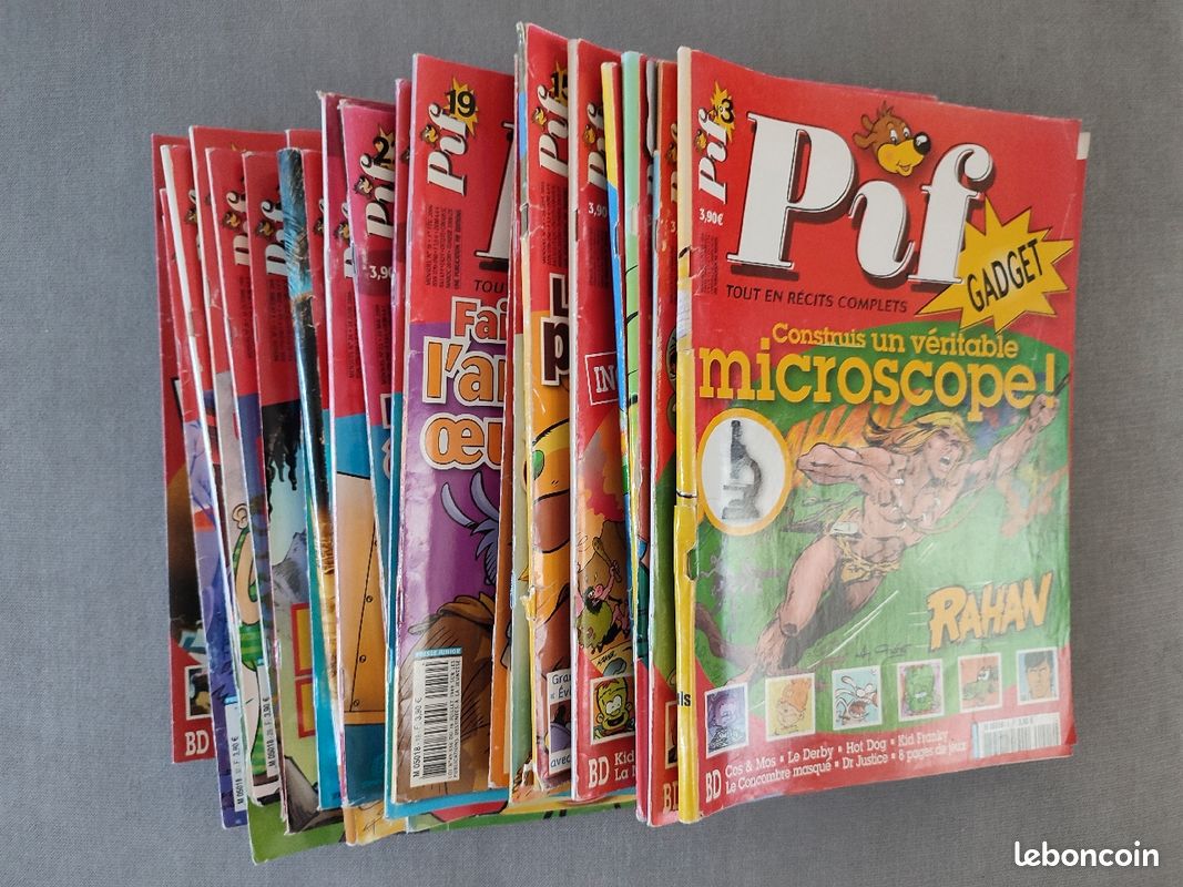 Lot de 23 Pif Gadget (sans gadgets) (image 2)