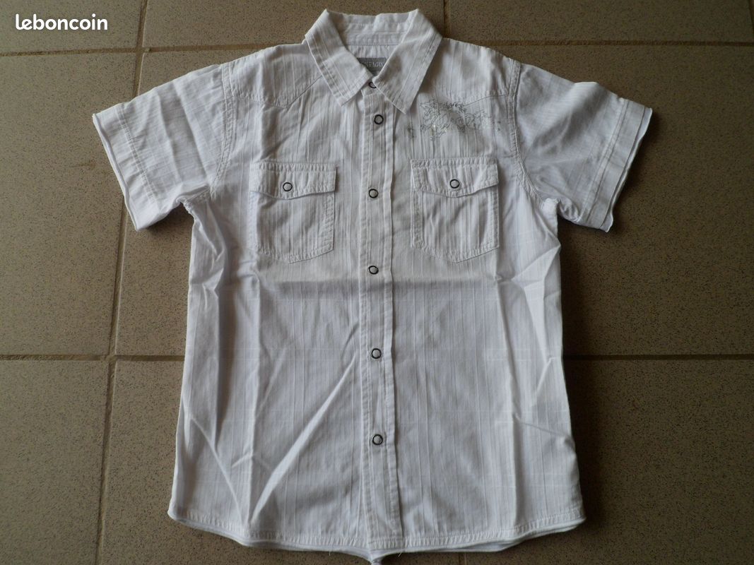 Chemise blanche T 6 ans (image 1)