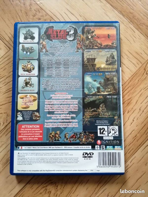 Metal Slug 3 / Playstation 2 (image 2)