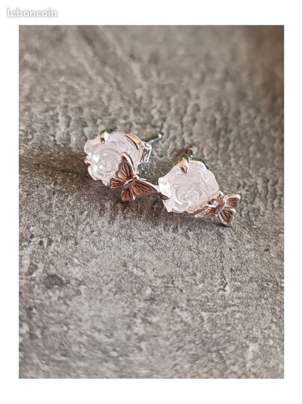 🔻Boucles d'oreilles en Argent Massif Gnoce®️ (image 7)