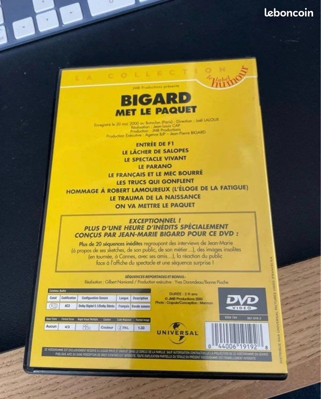 DVD Bigard met le paquet (image 2)