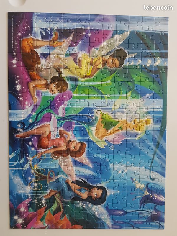 Puzzle Fée Clochette 200 pièces (image 1)