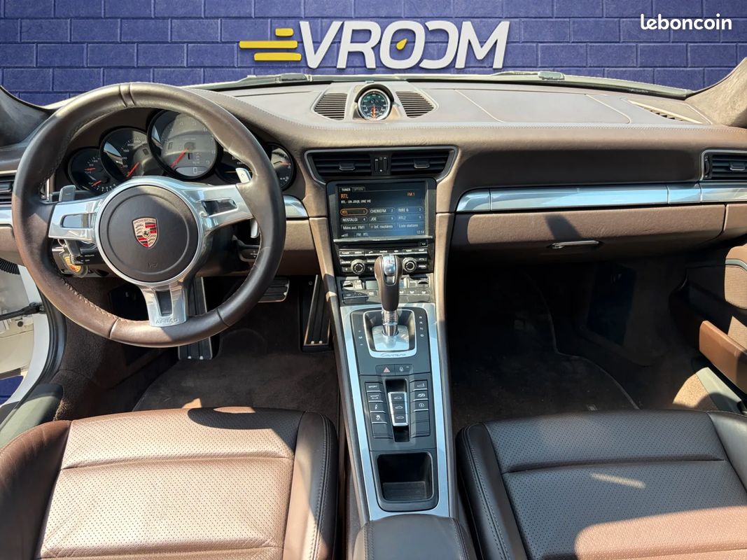 PORSCHE 911 (991.1) Coupe 3.8 400ch Carrera S PDK - Sport Chrono Plus - Cuir étendu - TO - Echappement sport (image 10)