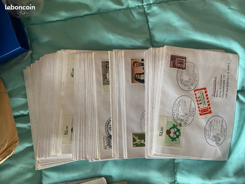 Lot d enveloppes ayant voyagé (image 1)