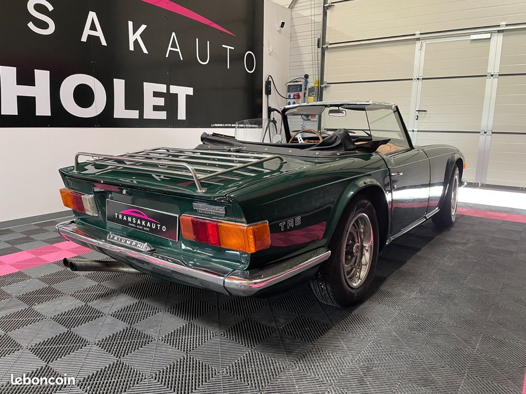 TRIUMPH TR6 2,5 152CH PI Avec Restauration Complète En 2000 (image 8)