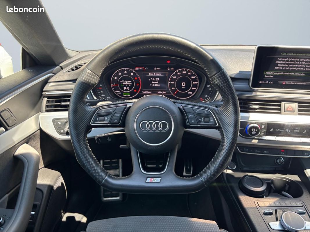 AUDI A5 Sportback 2.0 TFSI 190ch S-tronic S Line (image 8)