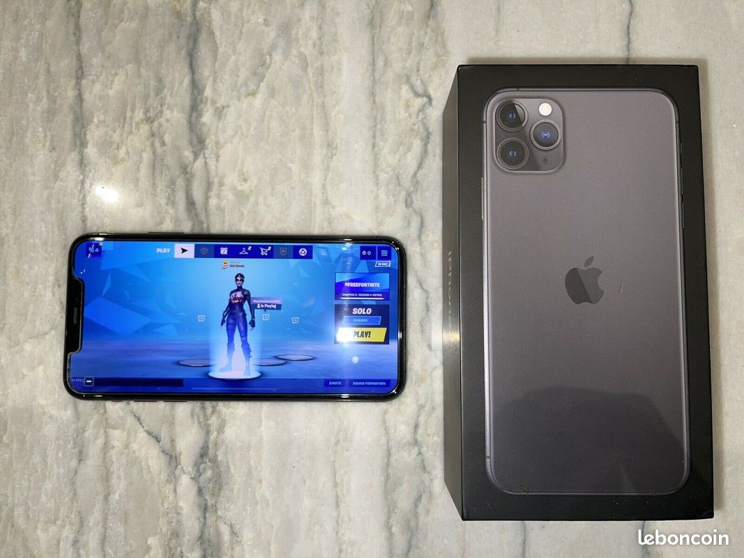 Apple iPhone 11 Pro Max de 256 Go, gris sidéral (image 2)