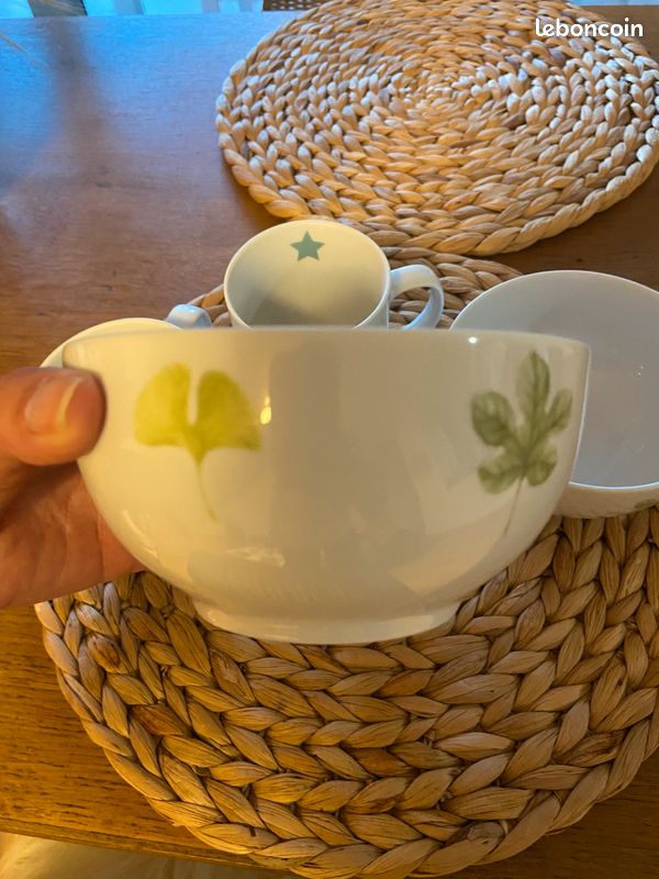 Lot de 2 tasses et 2 bols (image 3)