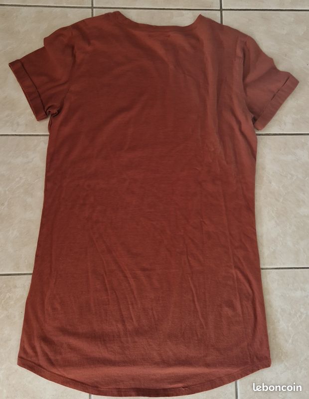 Robe droite marron Forever 21 taille M (image 5)