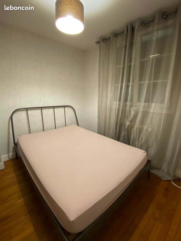 Cadre de lit KOPARDAL (IKEA) + Sommier LEIRSUND (IKEA) - matelas si besoin (image 2)