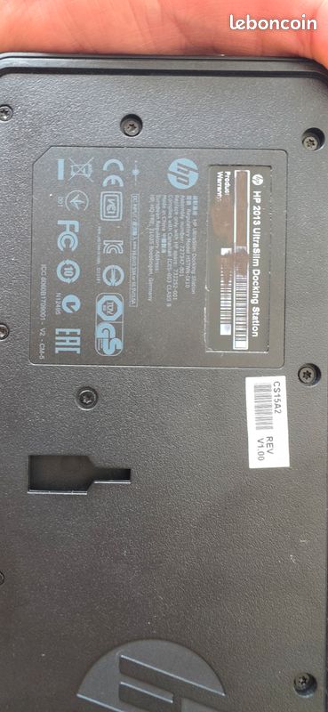 Dock hp ultraslim 2013 avec son chargeur (image 5)