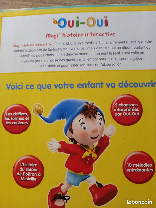 Livre Interactif VTECH OUI-OUI - Magi'Histoire (2-5 ans - Pages Rigides) (image 5)