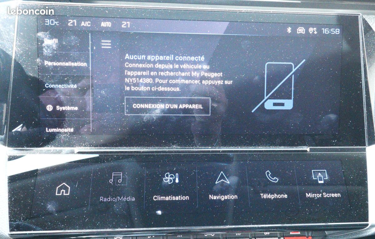 PEUGEOT 308 GENERATION-III 1.2 PURETECH 130Ch ALLURE EAT BVA START-STOP (image 30)