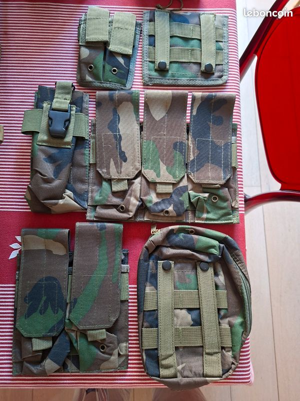 Pochette MOLLE pour Gilet Tactique
