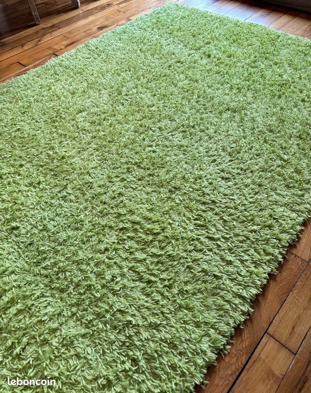 Tapis vert anis (image 2)