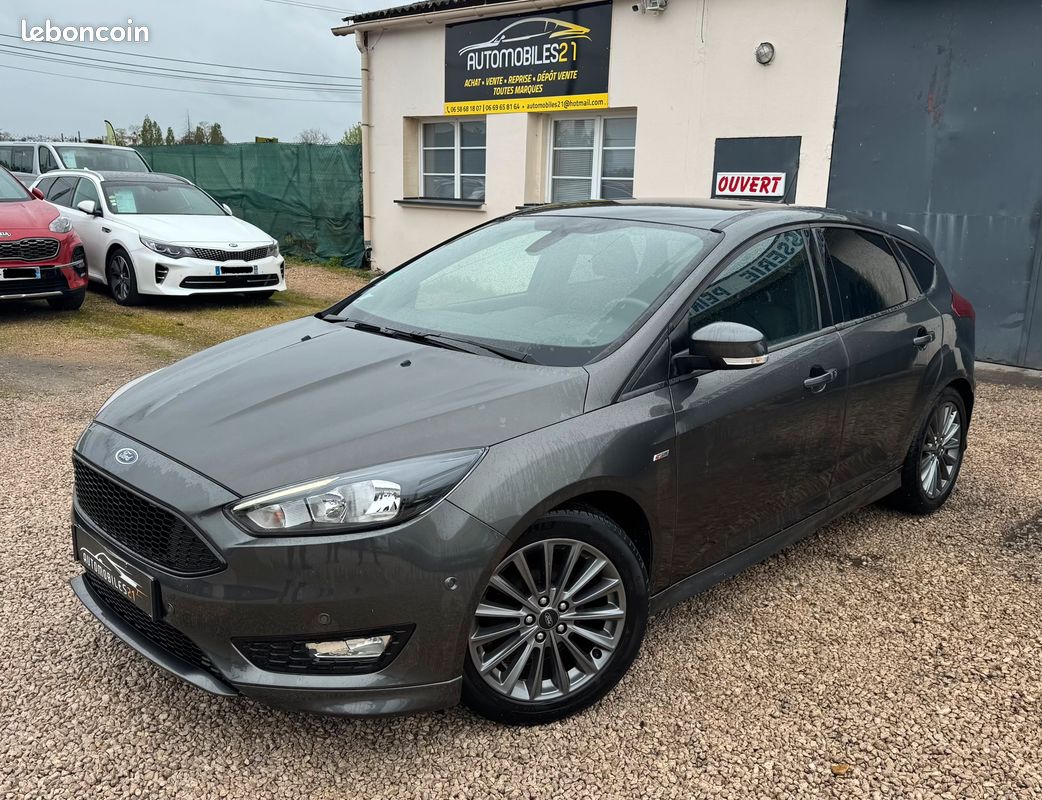 Ford Focus III Berline 1.0 SCTi 12V EcoBoost S&S 125cv, GARANTIE 12 MOIS (image 1)