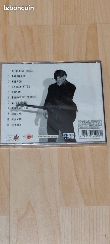 CD de Franck ASH "Beyond the clouds" (image 2)