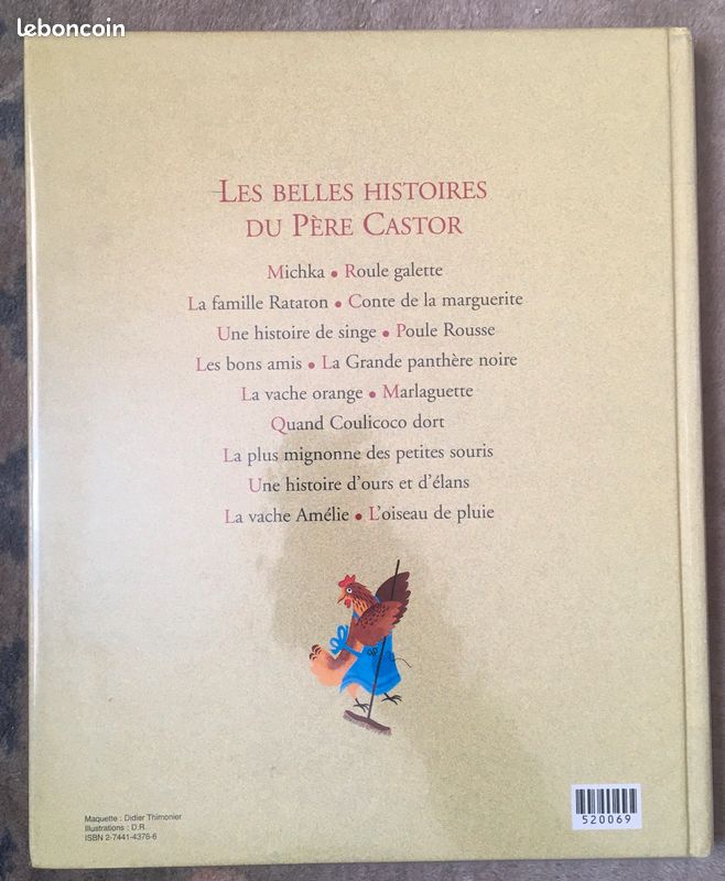 Livre histoires du père Castor (image 3)