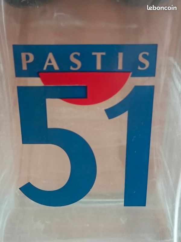 Carafe Pastis 51 avec 2 verres (image 1)