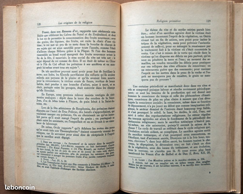 Livre Les origines de la religion (image 2)