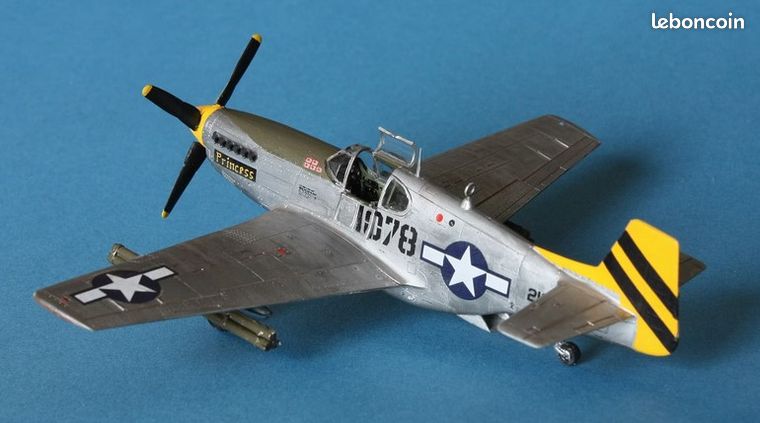 Maquette avion ACADEMY 1616 P-51C Mustang 1/72 - Modélisme