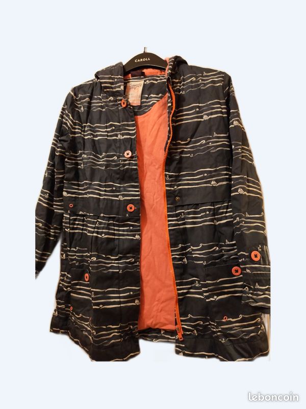 Imperméable fille 12 ans S Major TBE (image 1)