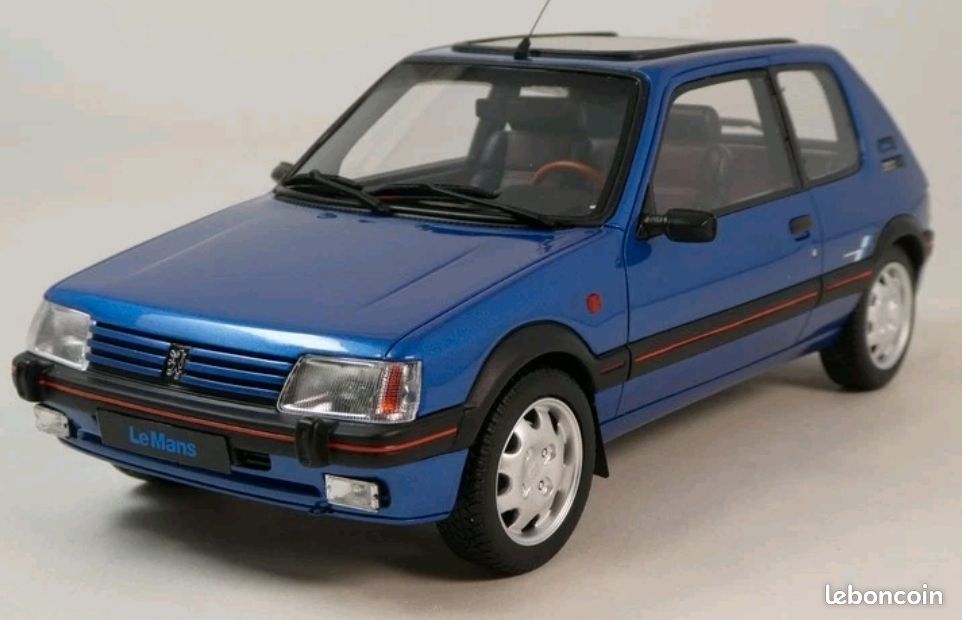 MAJORETTE PEUGEOT 205 Gti Noir Ech 1/53 N°281 EUR 2,99 - FR
