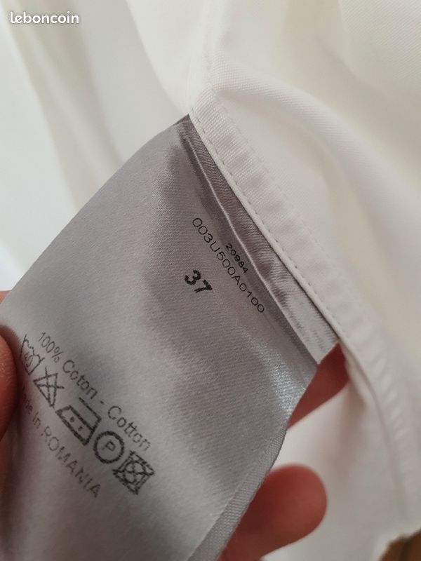 Chemise Dior Homme taille 37 (image 4)