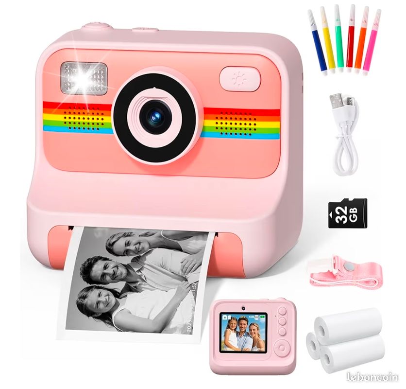 Test : cAMCLID appareil photo instantané enfants, le jouet