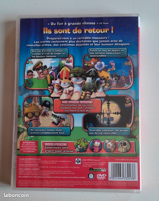 Rétro gaming excellence : Worms Mayhem (image 2)