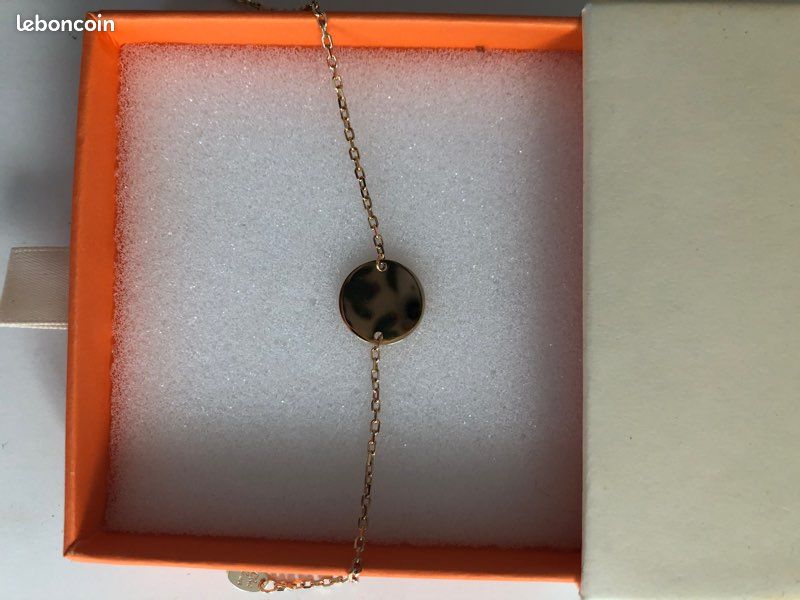 Bracelet plaqué or - Merci Maman (image 3)