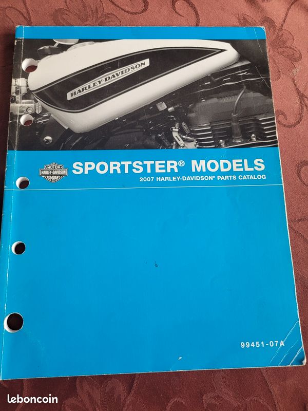 Parts catalog sportster 2007 harley (image 1)