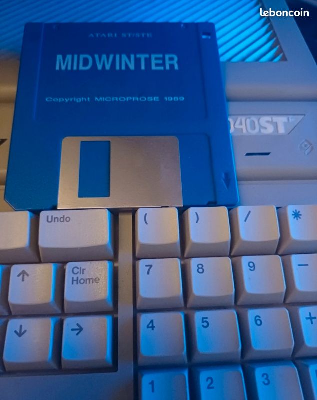 Midwinter Sur Atari ST - Jeu D'Action/Aventure (1989) - Rainbird - Testé