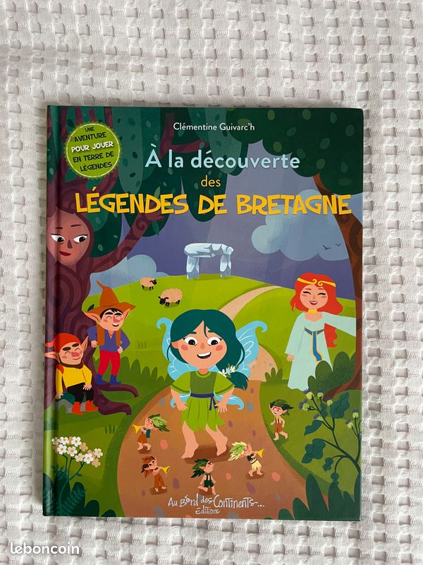 Livre "A la découverte des légendes de Bretagne"-neuf (image 1)