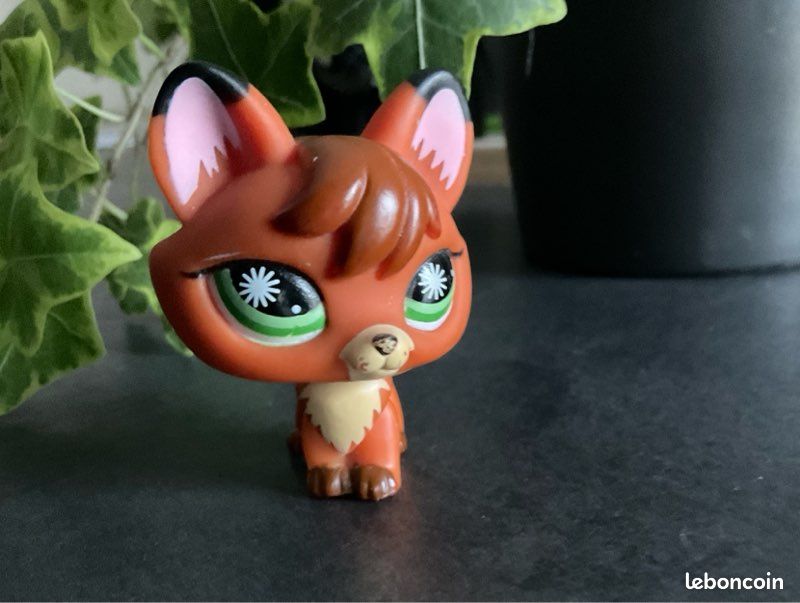 Figurine Petshop (Littlest Pet Shop) Renard N°3221 Hasbro - Occasion