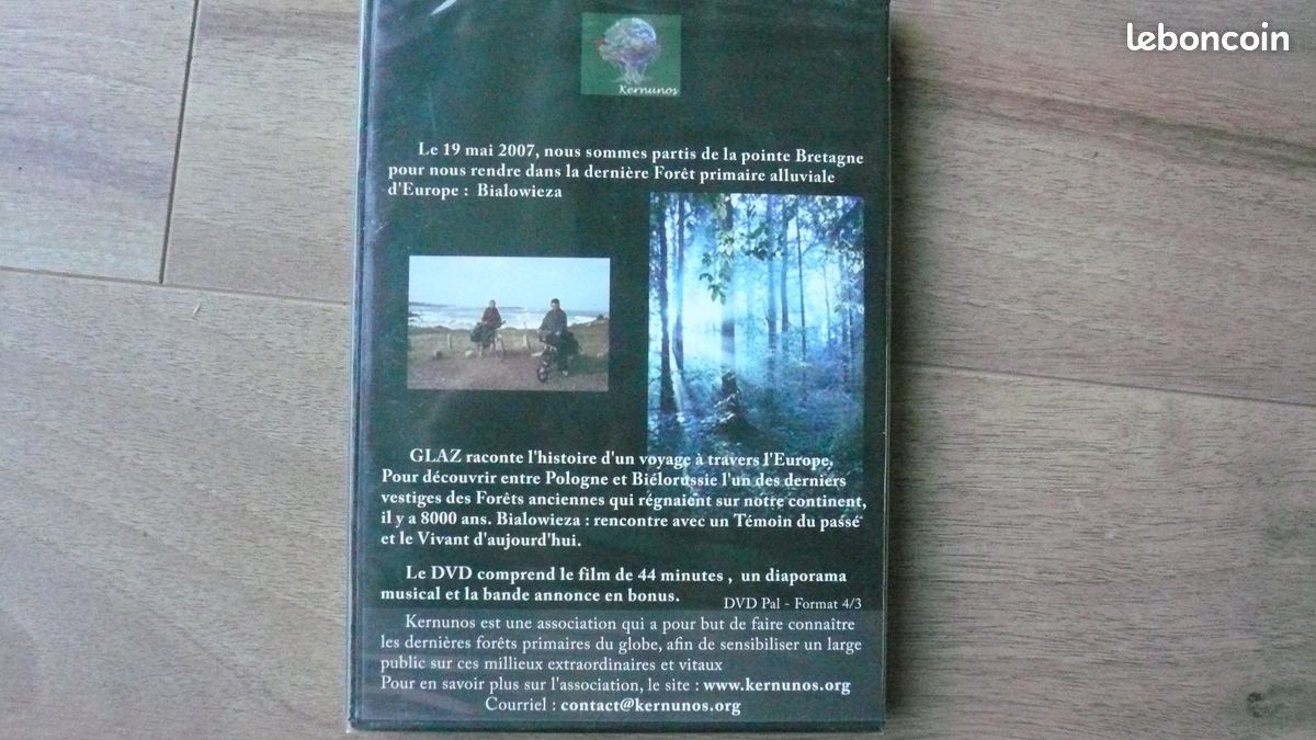 DVD neuf d'un voyage à vélo entre la Mer et la Dernière Forêt Primaire (image 2)